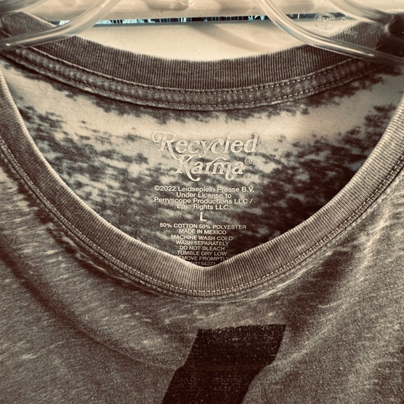Recycled Karma AC-DC Tee Shirt - Size Large - Picture 4 of 5